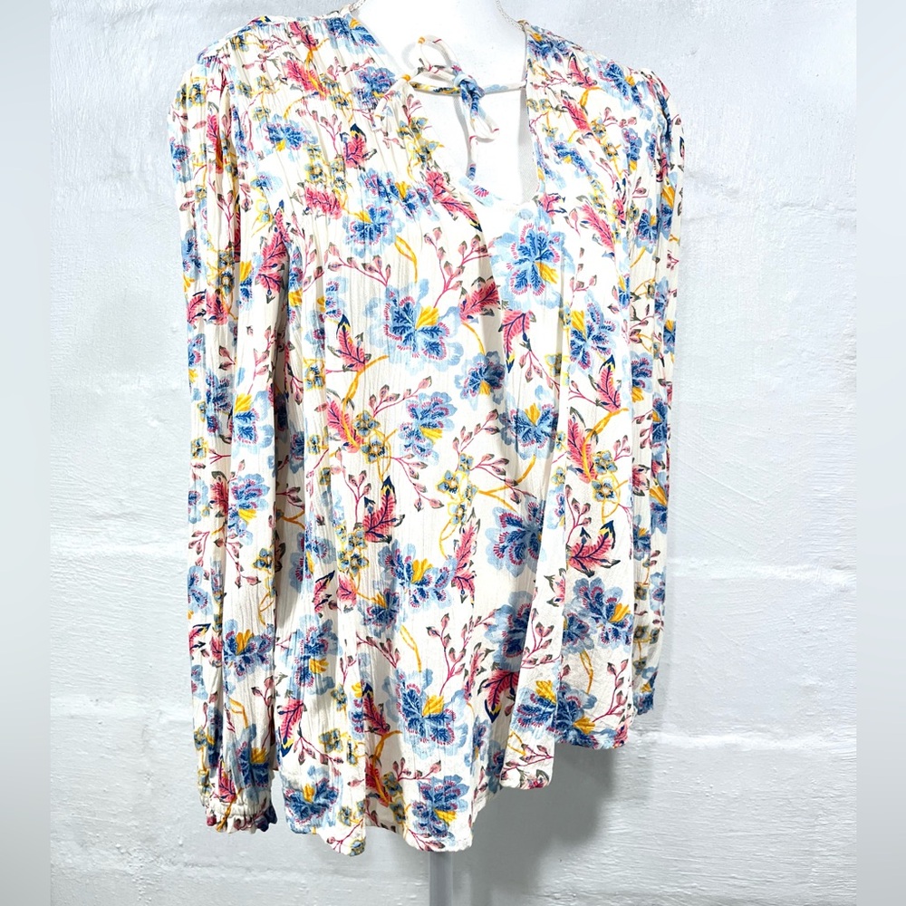 OLD NAVY FLORAL BOHO TOP (a178)